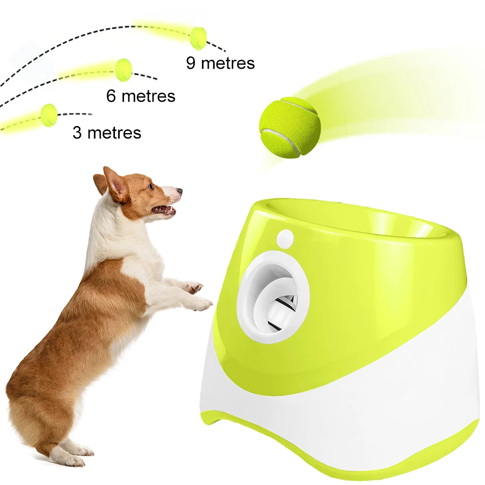 

Automatic Pet Dogs Chase Toy Fun Interactive Throw Catapult Dog Tennis Automatic Launcher Dogs Ball Catapult Pet Interactive Toy