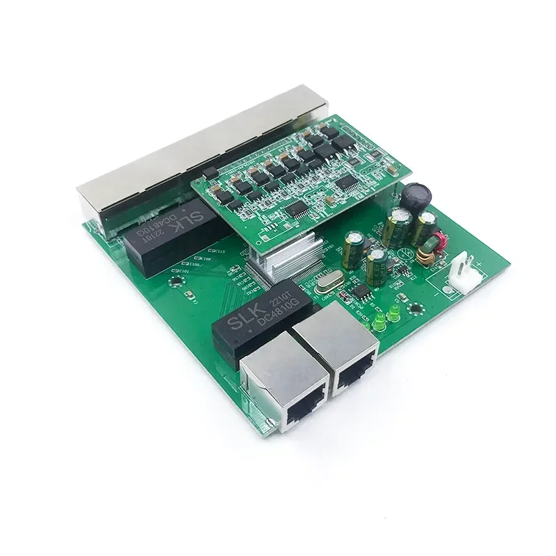 1000M 업 링크 NVR 포트 2 개 포함, 8 포트 10, 100, 1000M POE 48V(300W-500W) 802.3BT 클래스 8 스위치