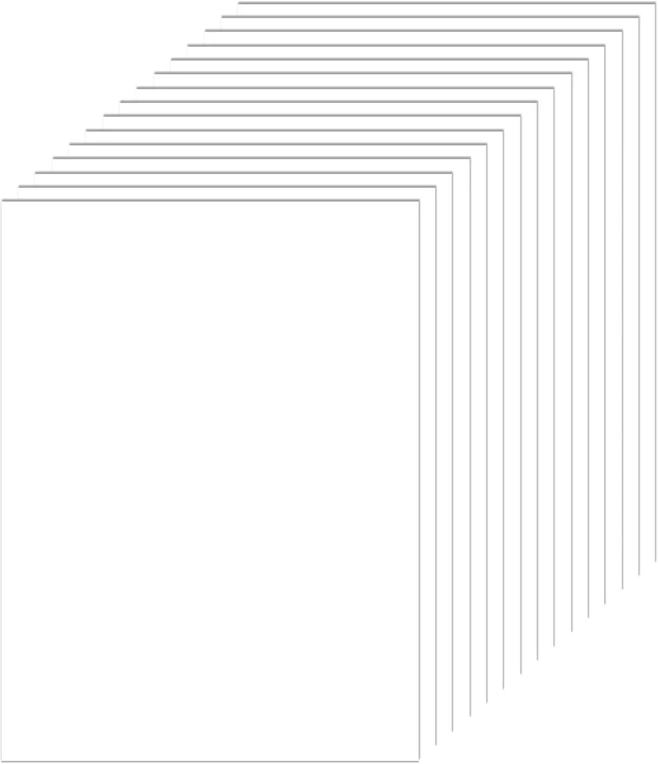 

28 Sheets White Cardstock 8.5x11 250gsm/92lb Heavyweight for DIY Cards, Wedding, Invitations, Scrapbooking