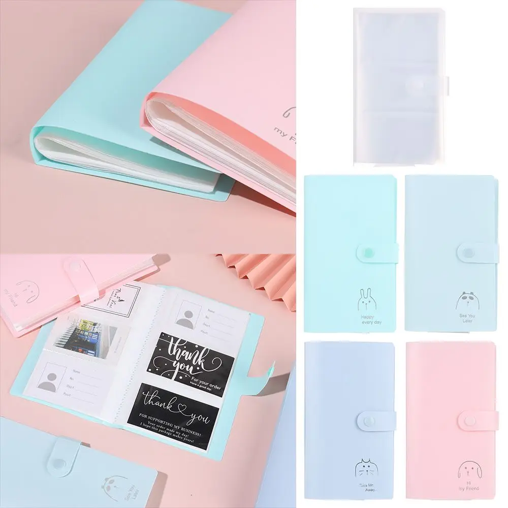 120/240 Name Card Book Home Picture Case Storage Photo Album Card Photocard Name Card ID Holder Home Accessories Waterproof