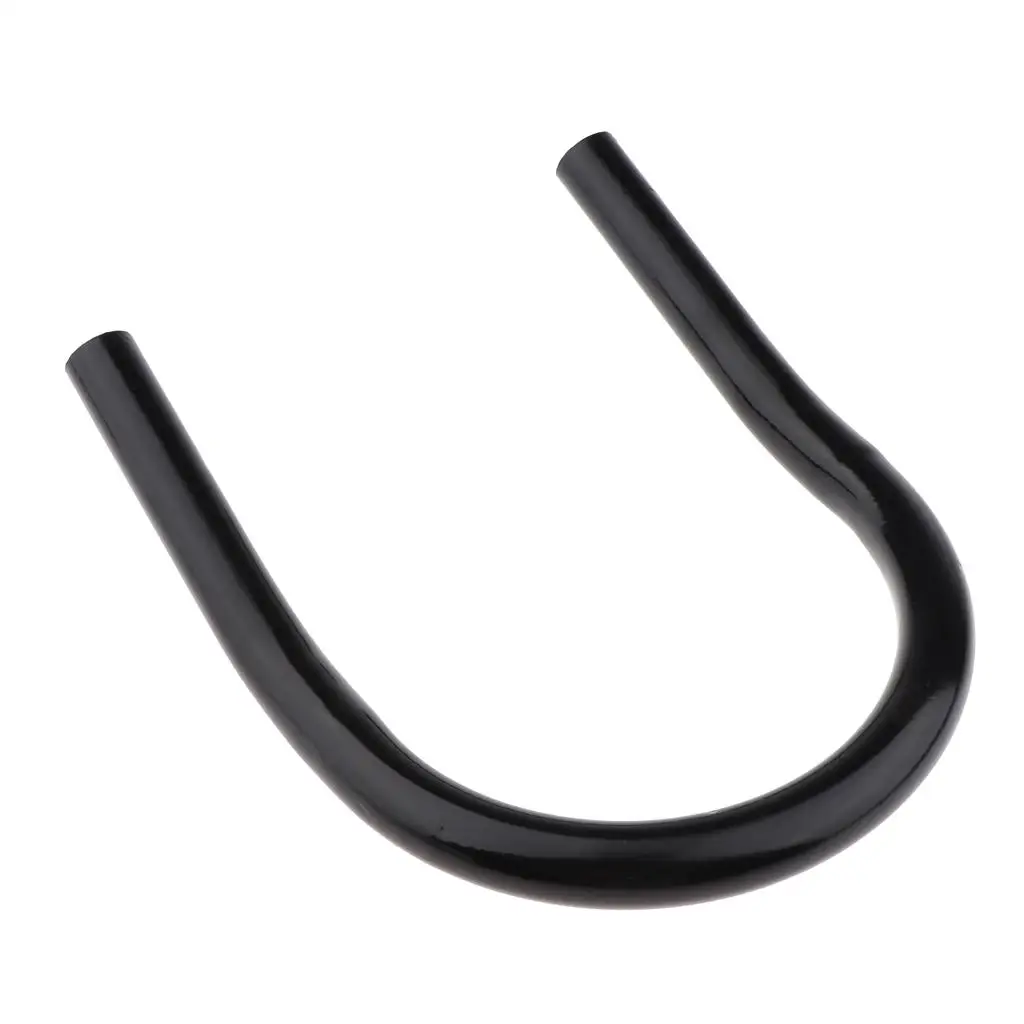 Upswept Cafe Racer Seat Frame Hoop Loop Metal 175mm for Motorcycle Black