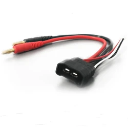 Traxxas TRX ID male Compatible Charger Lead 4S/3S/2S Lipo Battery Bullets Connector Charging Cable to 4mm Banana for TRX RC Car