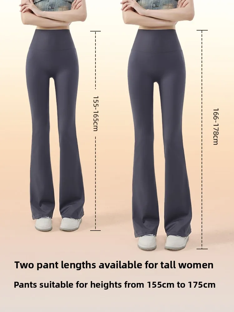 New Sle Thiened Yoga Pants Women's High Waist arkskin Long Leggings Autumn Winter Bla Slimming Faionable Base Layer