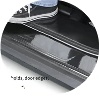 

【M】Прозрачная защитная пленка для края двери автомобиля, нано-лента против царапин, нано-лента, наклейки на порог багажника, защитная пленка для края двери