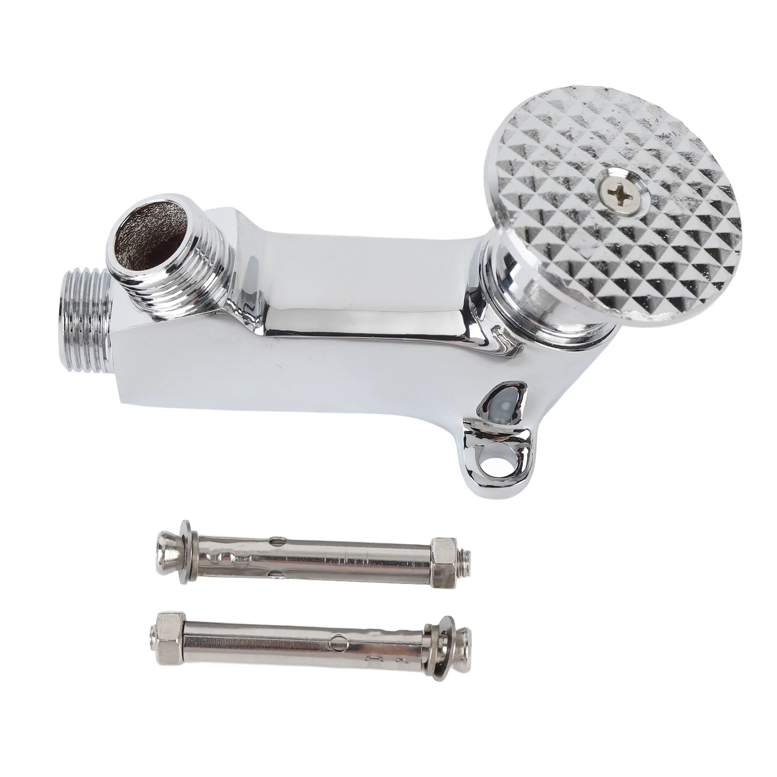 

Foot Pedal Control Switch Valve Brass Faucet Foot Pedal Valve Sturdy Compact Round Easy To Install Rustproof for Bathroom