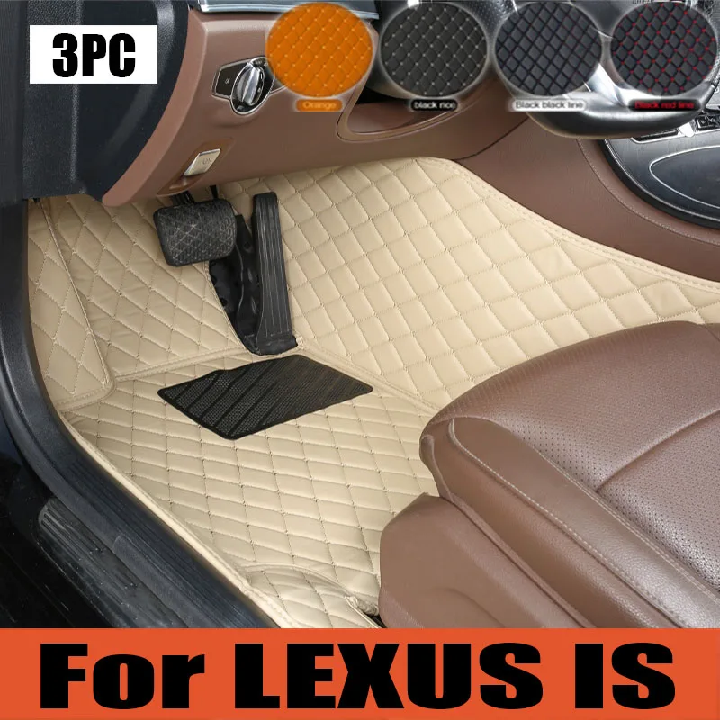 

Car floor mats for LEXUS IS series 300 200t 250 2013 2014 2015 2016 2017 2018 Custom auto foot Pads automobile carpet cover