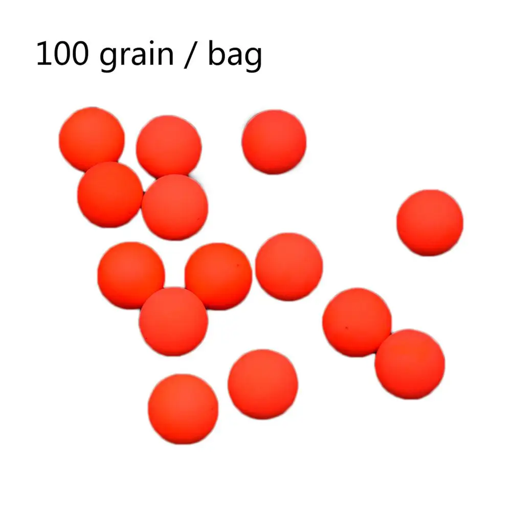 

100 Pcs Set EPS Float Ball Foam Ball Eye-catching Beans Modified Float Ball Float Spherical Buoy Fishing Gear Bright Colors