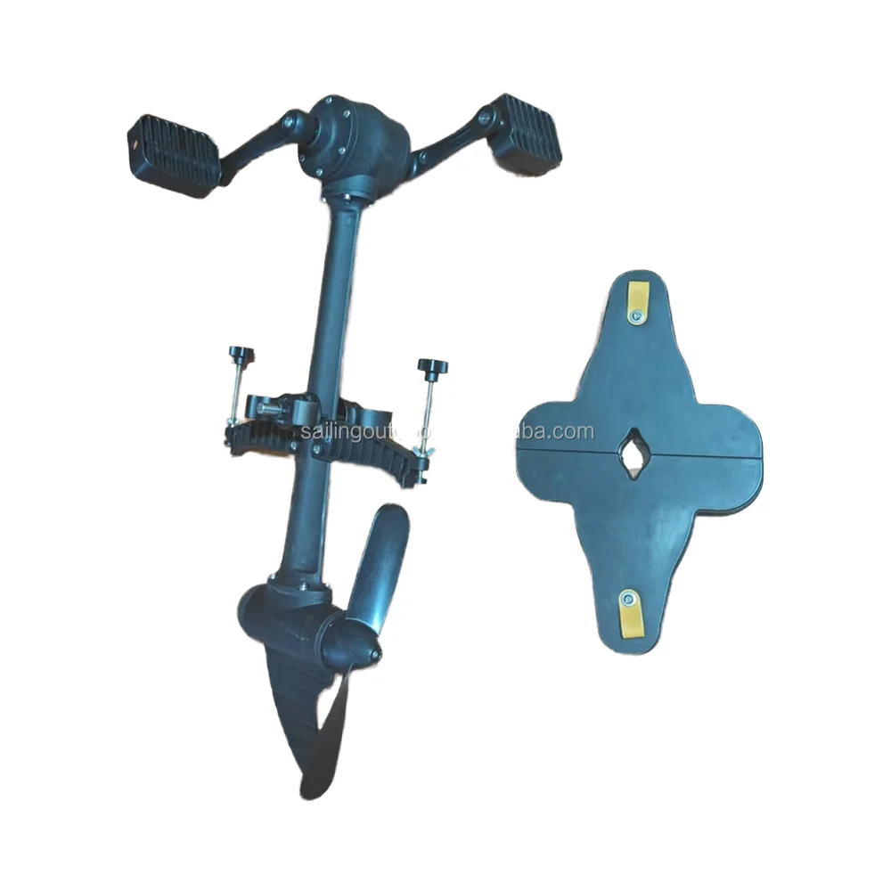 PVC Pedal Kayak Drive System Outboard Fishing Propeller Accessories For Drifting Plastic Material For Outdoor Activity