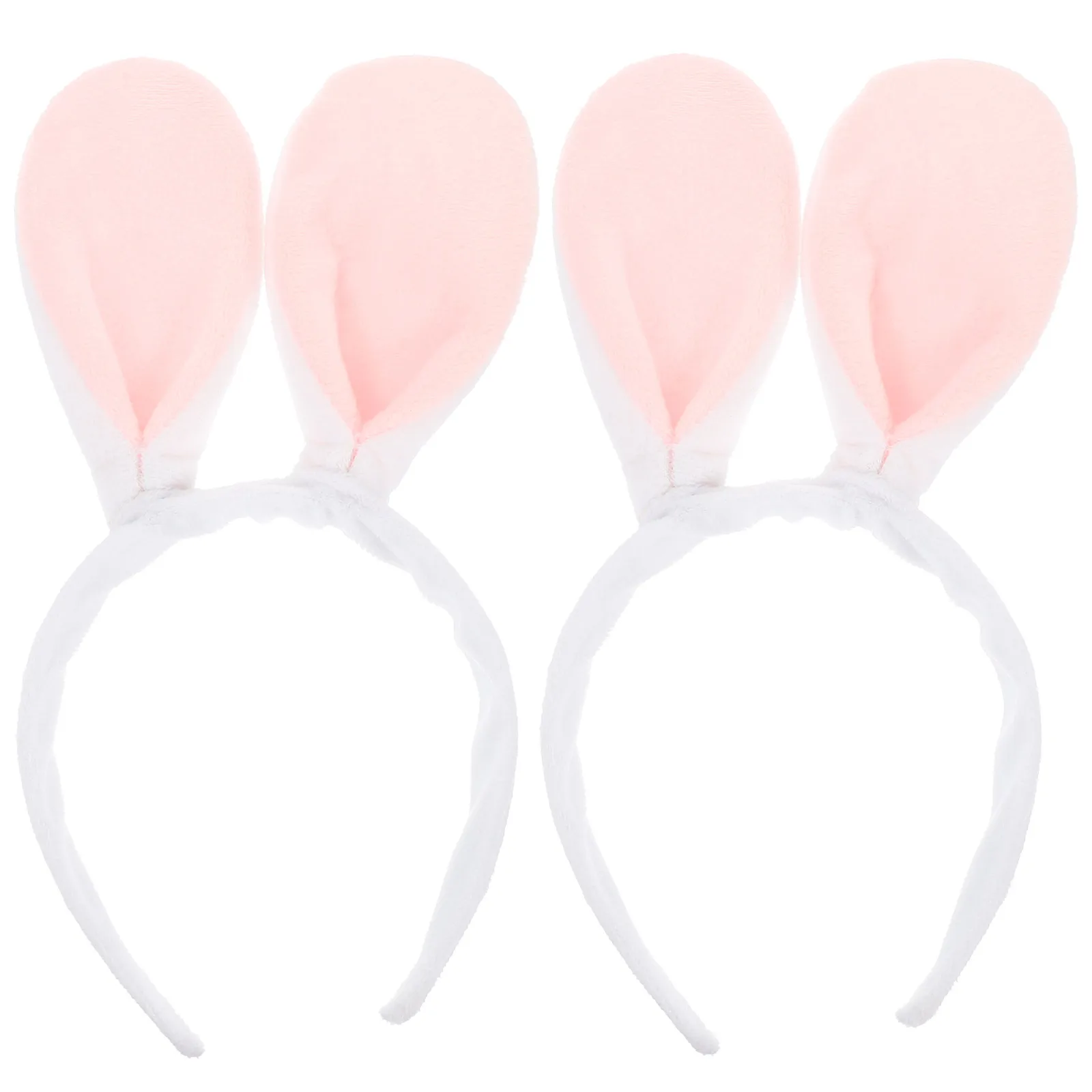 

2 шт., обручи для волос с заячьими ушками, повязка на голову с ушками для взрослых, детские аксессуары для девочек