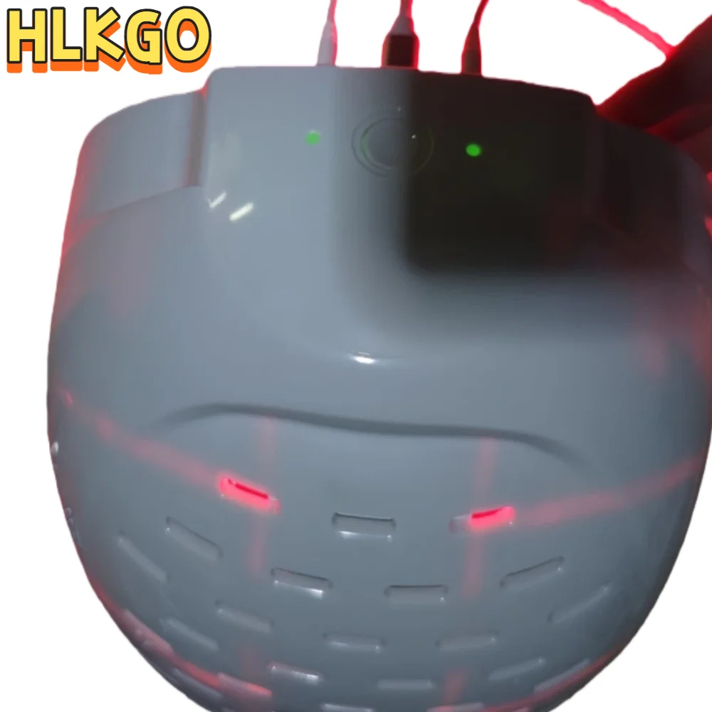 

650nm 660nm Laser Hair Growth Cap,Anti Hair Loss Treatment for Effective Regrowth Therapy6750mW LLLT Device 90 Diodes 210 LEDs