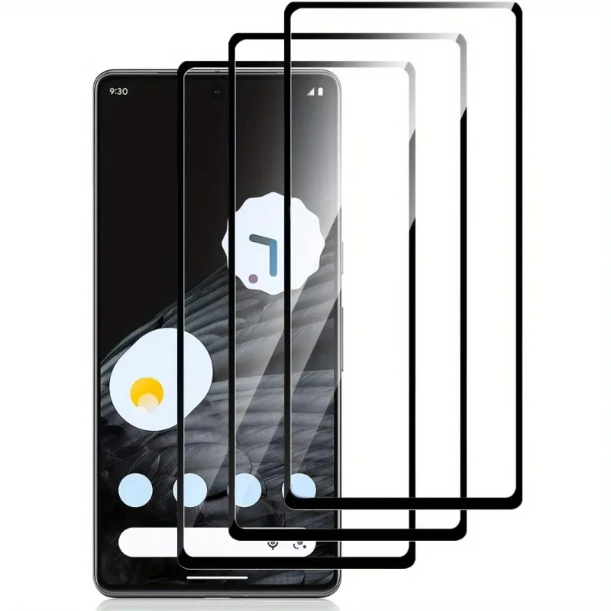 3Packs Specially Designed For Google Pixel 6a 8Pro 8a Tempered Glass Screen Protector For Google Pixel 7a 7 6a 2 3XL 4A 5A Glass