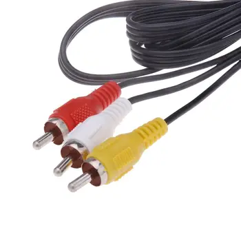 適用於 Nintendo 64/NGC/SFC 的 AV 音訊視訊 A/V 電視線纜轉接器音訊轉換器,適用於 N64/GameCube,1.8 公尺(6 英尺)配件 8 最佳銷售 任天堂64配件 - №3