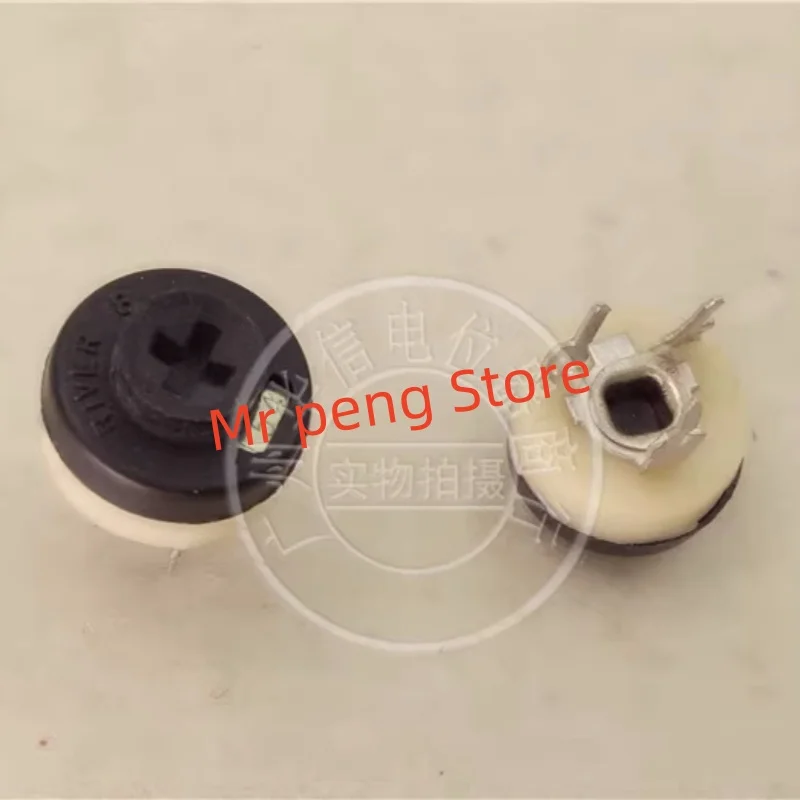 1pcs for RIVER Vertical Adjustable Potentiometer 150K Blackhead diameter circle 10MMX height 7.5MM