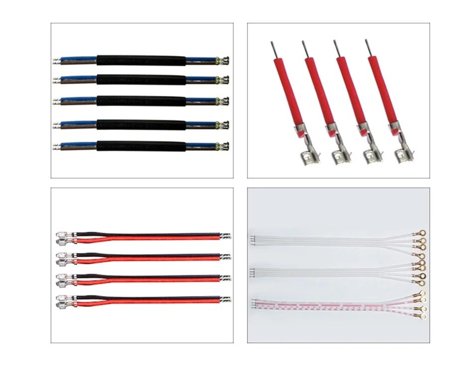 آلة العقص التلقائي LED ضوء سلك كابل قطع الكابلات تجريد لحام مع الجانب الآخر