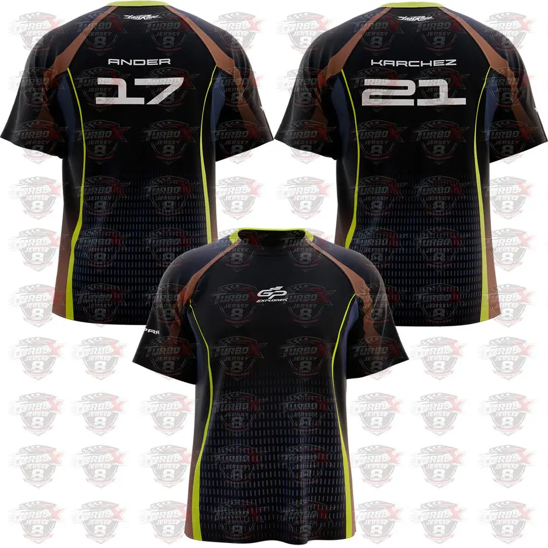 2026 Ander Karchez Gp3 Explorer Fans Team Uniforms Men Women Breathable Summer Racing Round Neck Short Sleeve Casual T-shirt