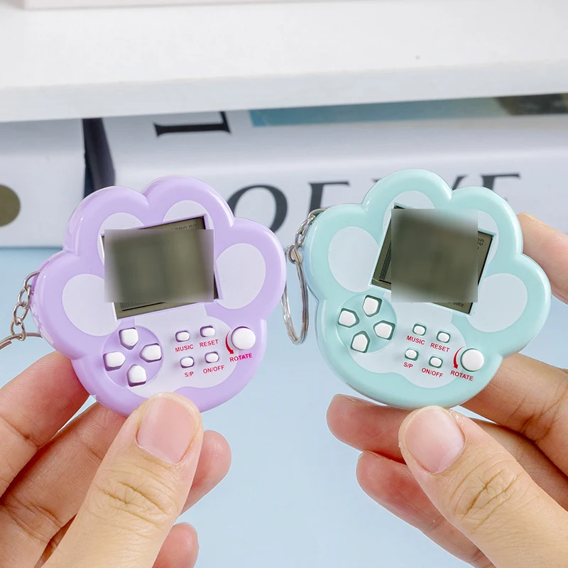 Novo bonito gato pata palma cubo máquina de jogo criativo máquina de jogo eletrônico 26 tipos de jogos alívio do estresse brinquedo presentes criativos