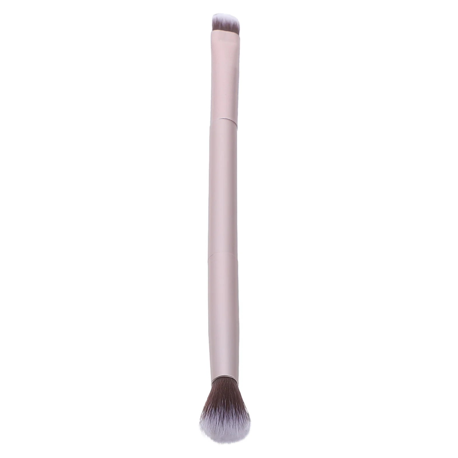 

Double Ended Makeup Brush Set Premium Fiber Bristles Brush for Flawless Application Shallow Matted Gold Ideal for Daily