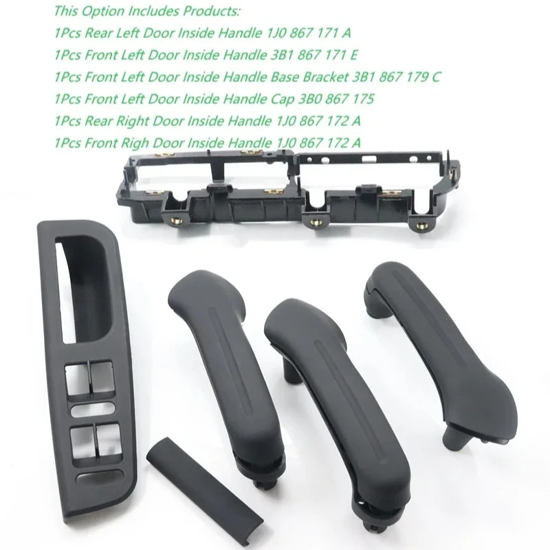 

For Volkswagen Bora en Golf van 1999 tot 2004, MK4 Jetta Binnenruiteuwhandgreep Armsteun Onderdelen