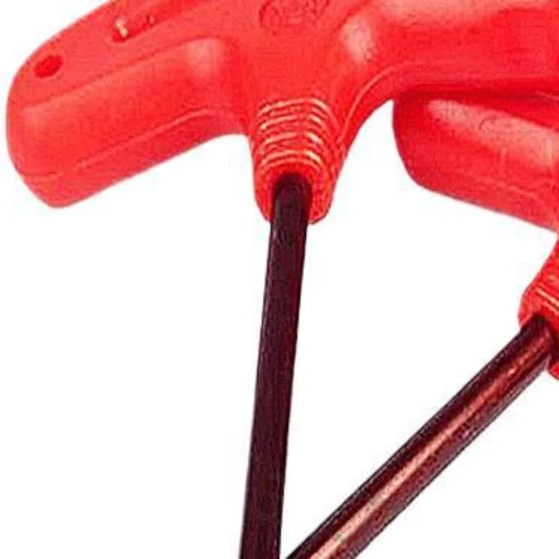T Shape Screwdriver Set Allen Hex Key Inner Hexagon Spanner Wrench For Bike Automobile Professional Repairs 2PCS