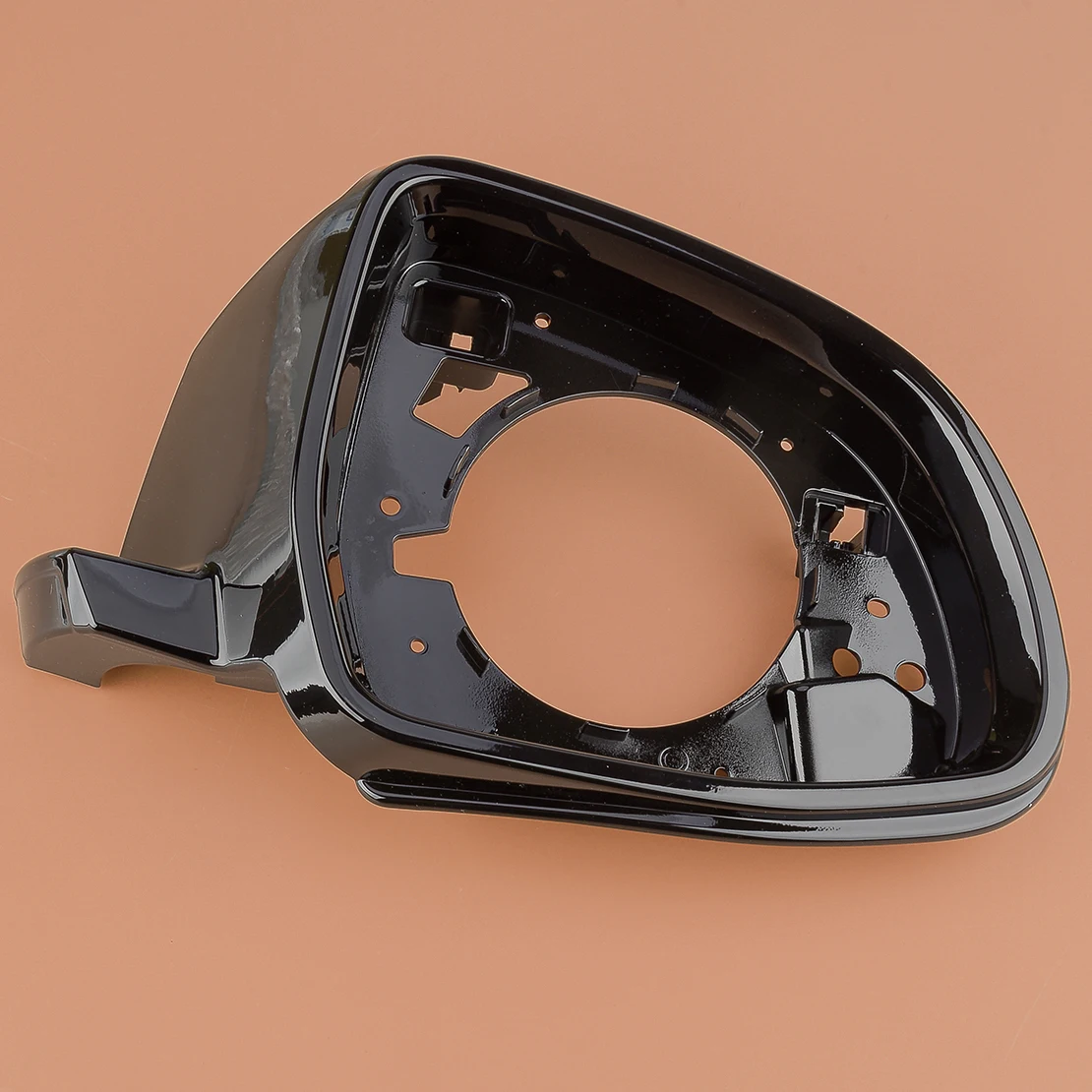 

Front Right Side Mirror Support Ring Frame 51167327912 Fit for BMW X3 F25 X4 F26 X5 F15 X6 F16 2017 2016 2015 Black Plastic