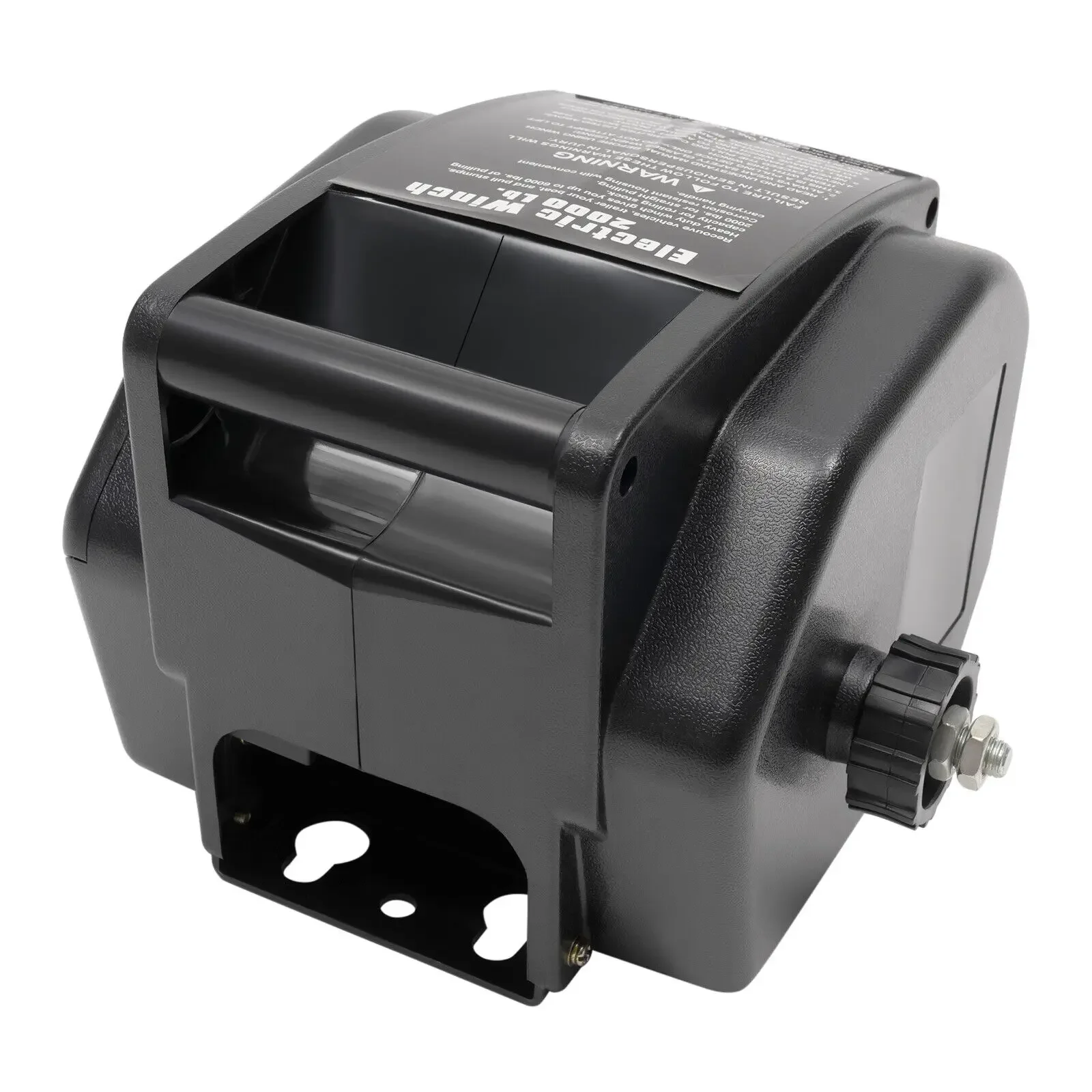 ونش قارب كهربائي 2000 رطل، ونش مقطورة بحرية قابل للعكس مع جهاز تحكم عن بعد لسهولة التشغيل #6