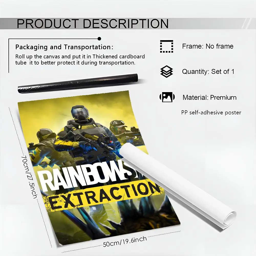 Tom Clancys The Division Poster HD art sticky wall waterproof home living room bedroom bar aesthetic decoration view 4