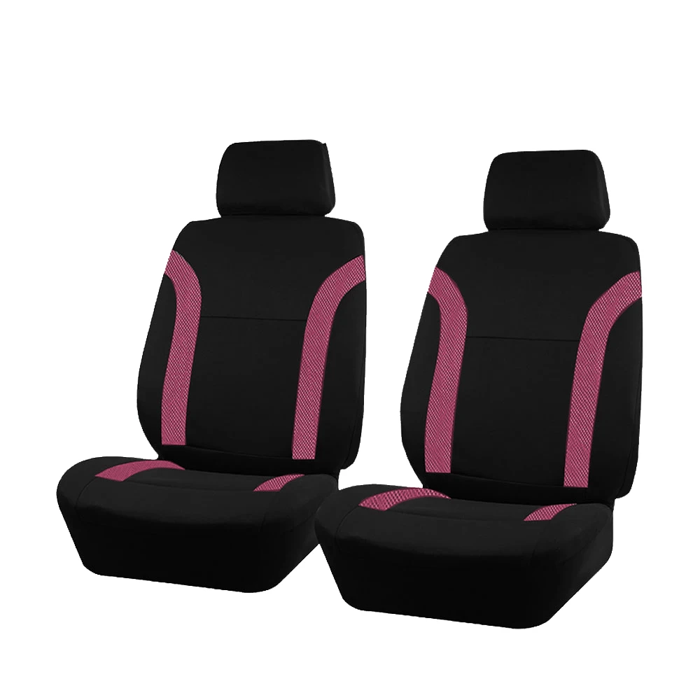 Universele ademende autostoelhoezen Air Mesh-stof splitsen met polyester geschikt voor de meeste auto-Suv-accessoires interieur