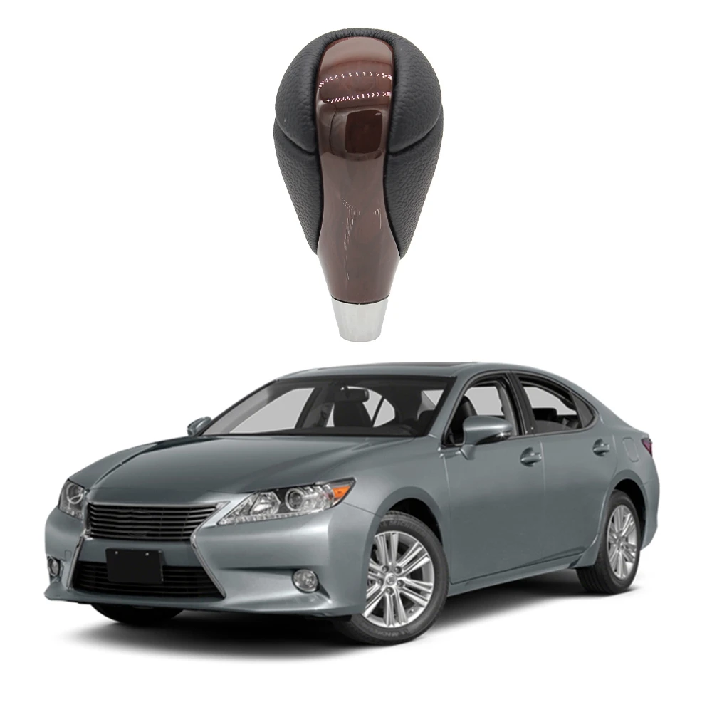 Car Automatic Gear Shift Stick Knob Shifter Head for Lexus ES300 IS250 LS400 Toyota Estima Matrix Hilux Brown