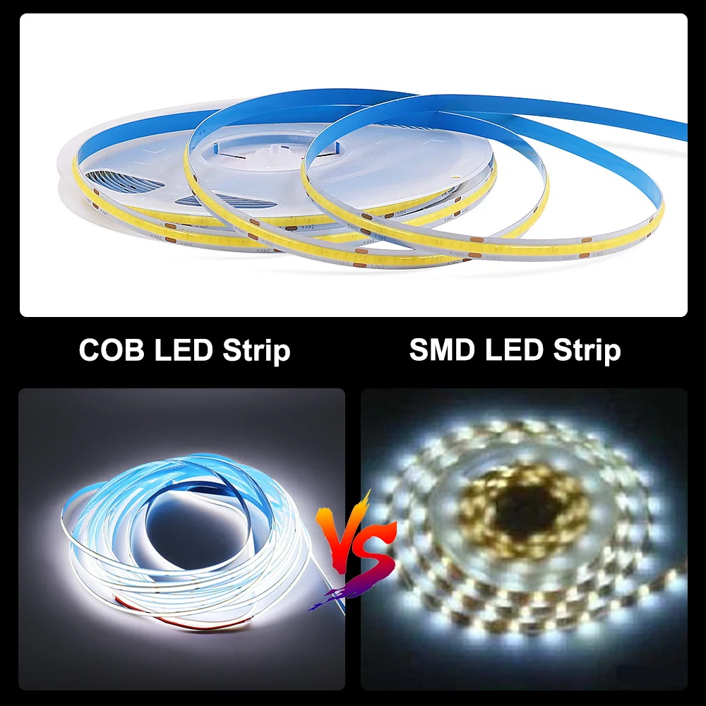12V 24V Jednokolorowy kontroler Zigbee WiFi Sterowanie Bluetooth Kontroler świateł LED do taśm LED 5M COB 3000K 4000K 6000K