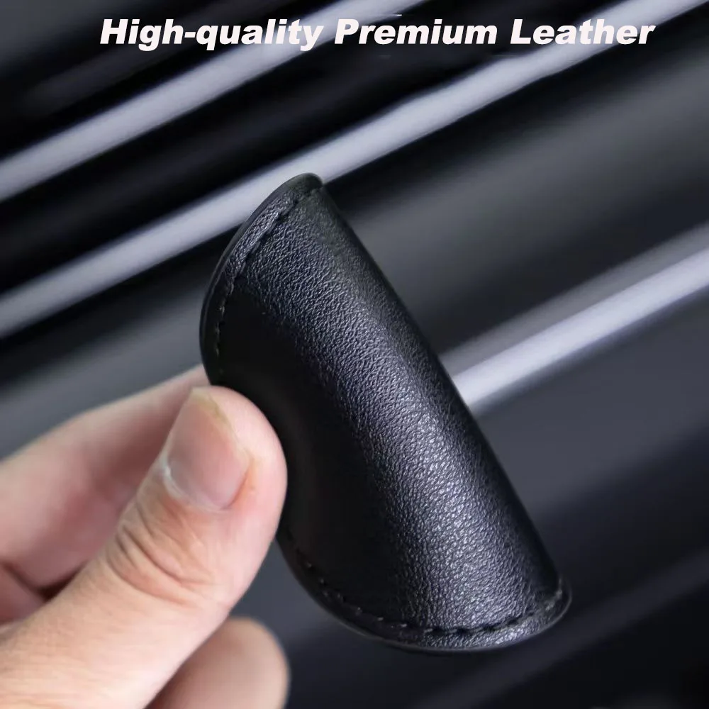2pcs Leather Car Cup Holder Insert Pad Emblem Coaster Anti-Slip Mat For Ford Chevrolet Volkswagen Mercedes Benz AUDI BMW