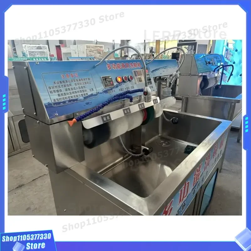 Portable Shoe Washing Machine Industrial Electric Sneaker Cleaner Automatic Footwear Washer for Home and Commercial Use