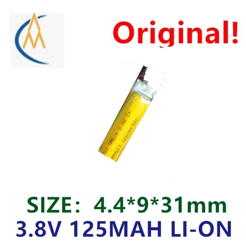 buy more will cheap 440931 polymer lithium battery 3.7V 125mAh wireless keyboard locator rechargeable battery cell