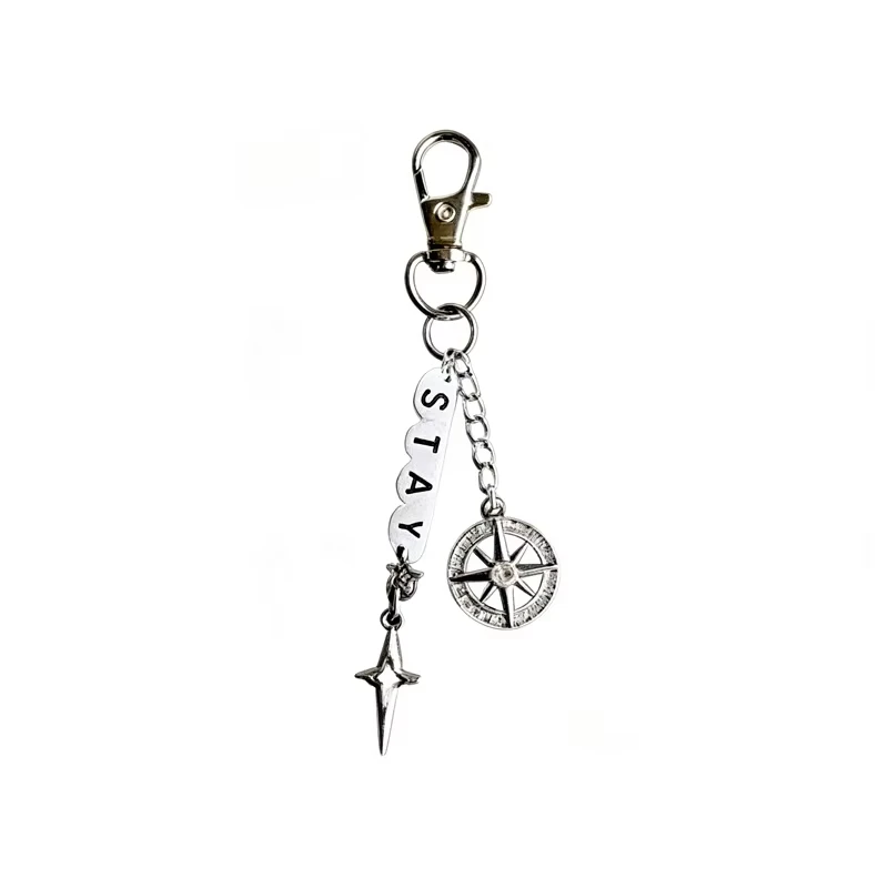 Creative Handmade Stray Children Stay Kpop Beaded Keychain C