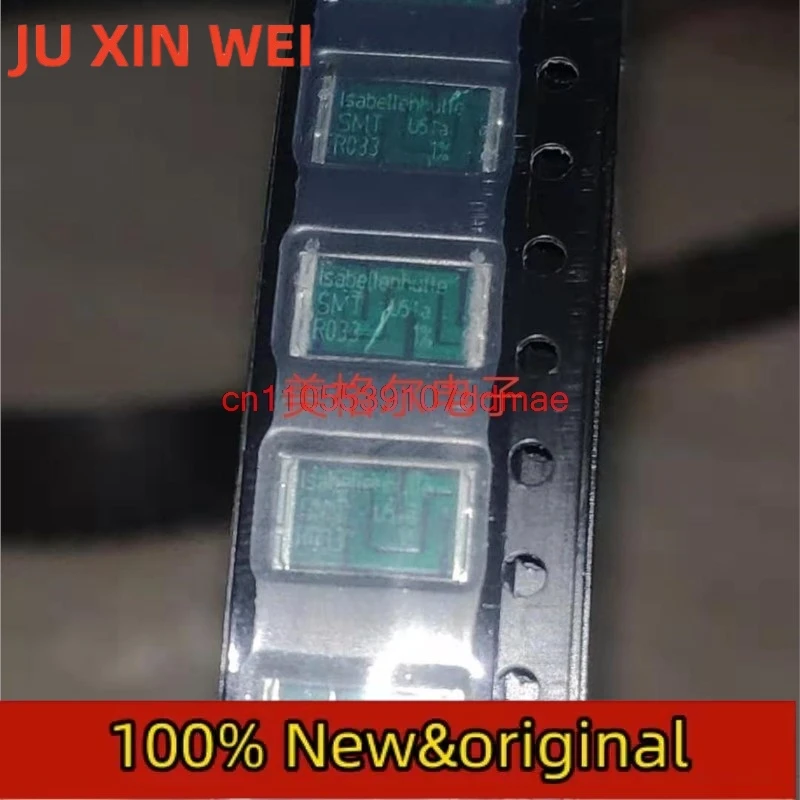 

10 шт./лот SMT-R033-1.0 2817 5W 0.033 Ом 1.0% Новые оригинальные прецизионные резисторы для ISABELLENHUTTE ISA-PLAN