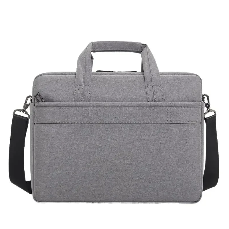 Maletín de negocios informal para hombre, bolso Oxford de gran capacidad, bandolera de hombro, impermeable, para ordenador portátil de 15,6 pulgadas