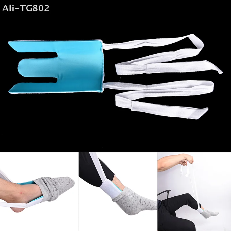 Sock Stocking Aid Puller Assit - Disability Old Aid Helper Cloth Dressing Stocking Aid Sock Aid for Easy Putting on Socks