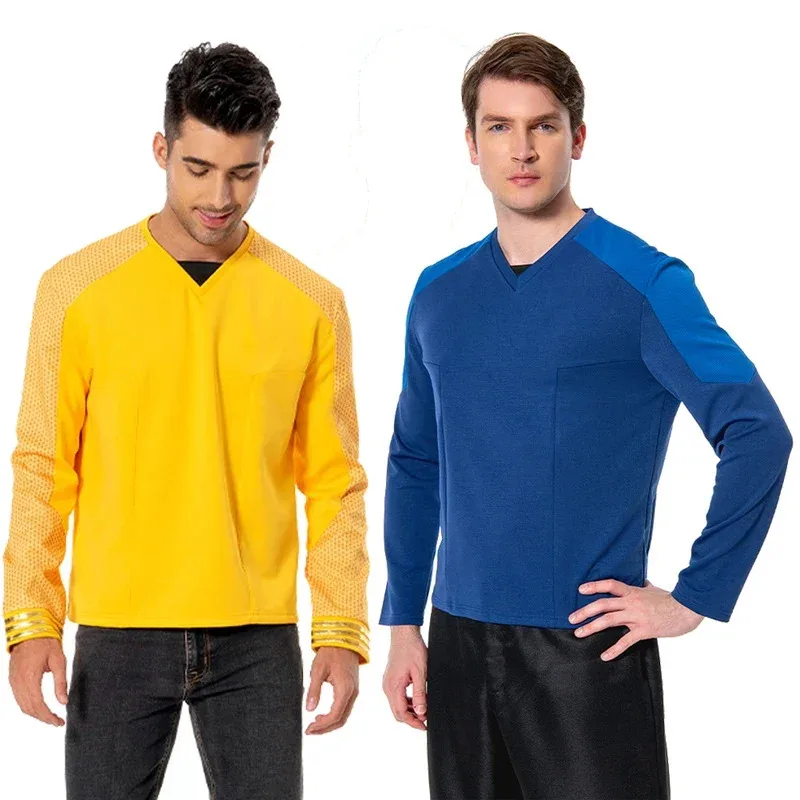 크리스토퍼 파이크 스팟 코스프레 판타지 TV 우주 여행 의상 소년 남성 성인 할로윈 카니발 변장 롤플레이 슈트