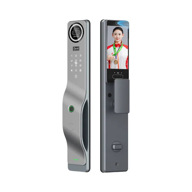

Palm Vein Full Automatic Smart Lock Wifi Wireless Fingerprint Password Rfid Card App Digital Door Lock With Camera
