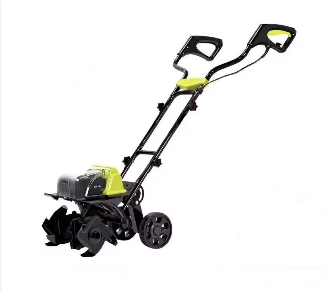For 2026 Small Rotary Cultivator Soil Plough Multifunctional Weeding Machine Garden Cultivator 40V Double Batteries