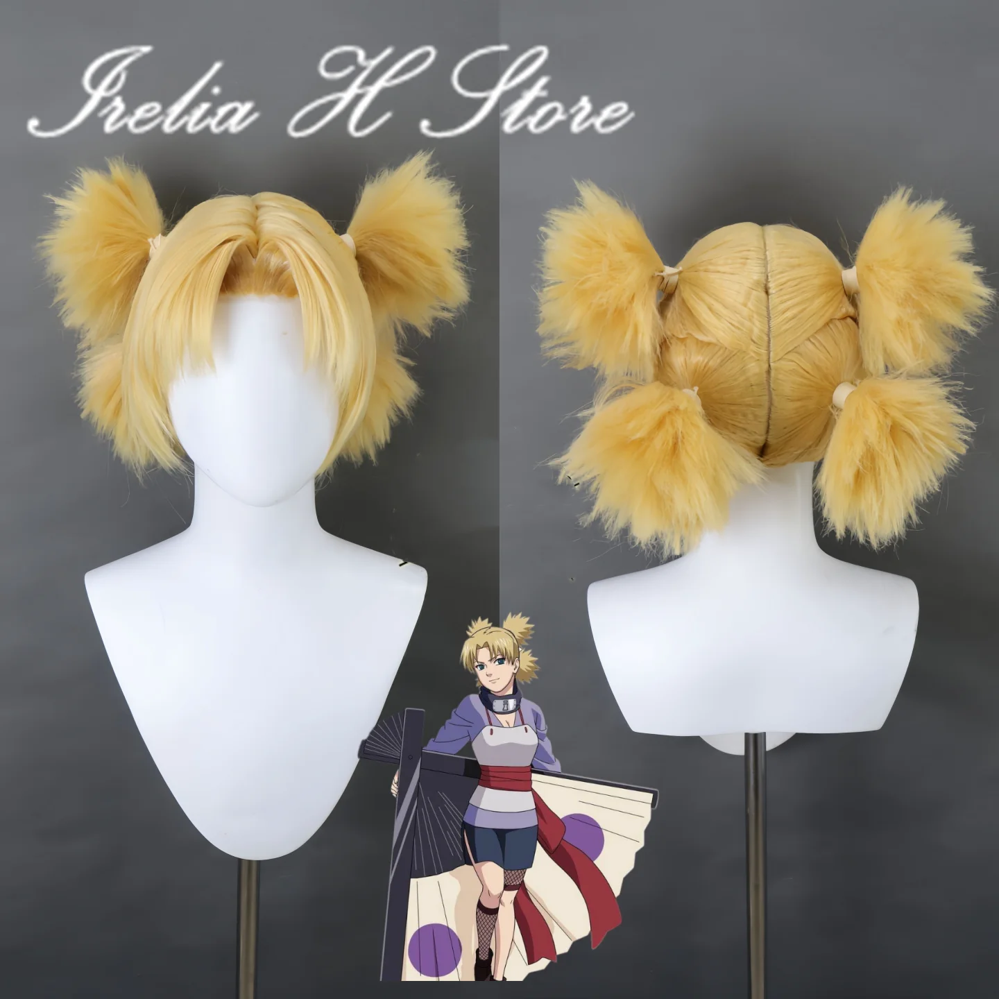 

Irelia H Store Temari's wig cosplay wig anime prestyled wig