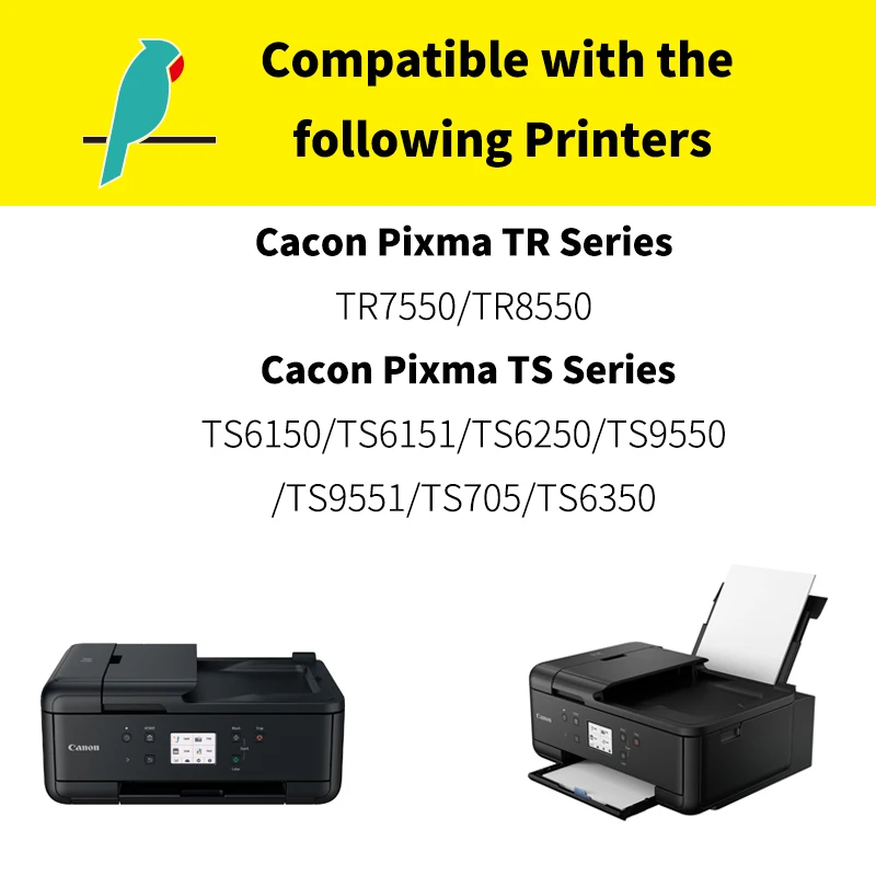 Compatible Ink Cartridge Replacement for PGI580 CLI581 580XXL 581XXL for Canon TR7550 TR8500 TR8550 TS705 TS6250 TS6300 TS8350