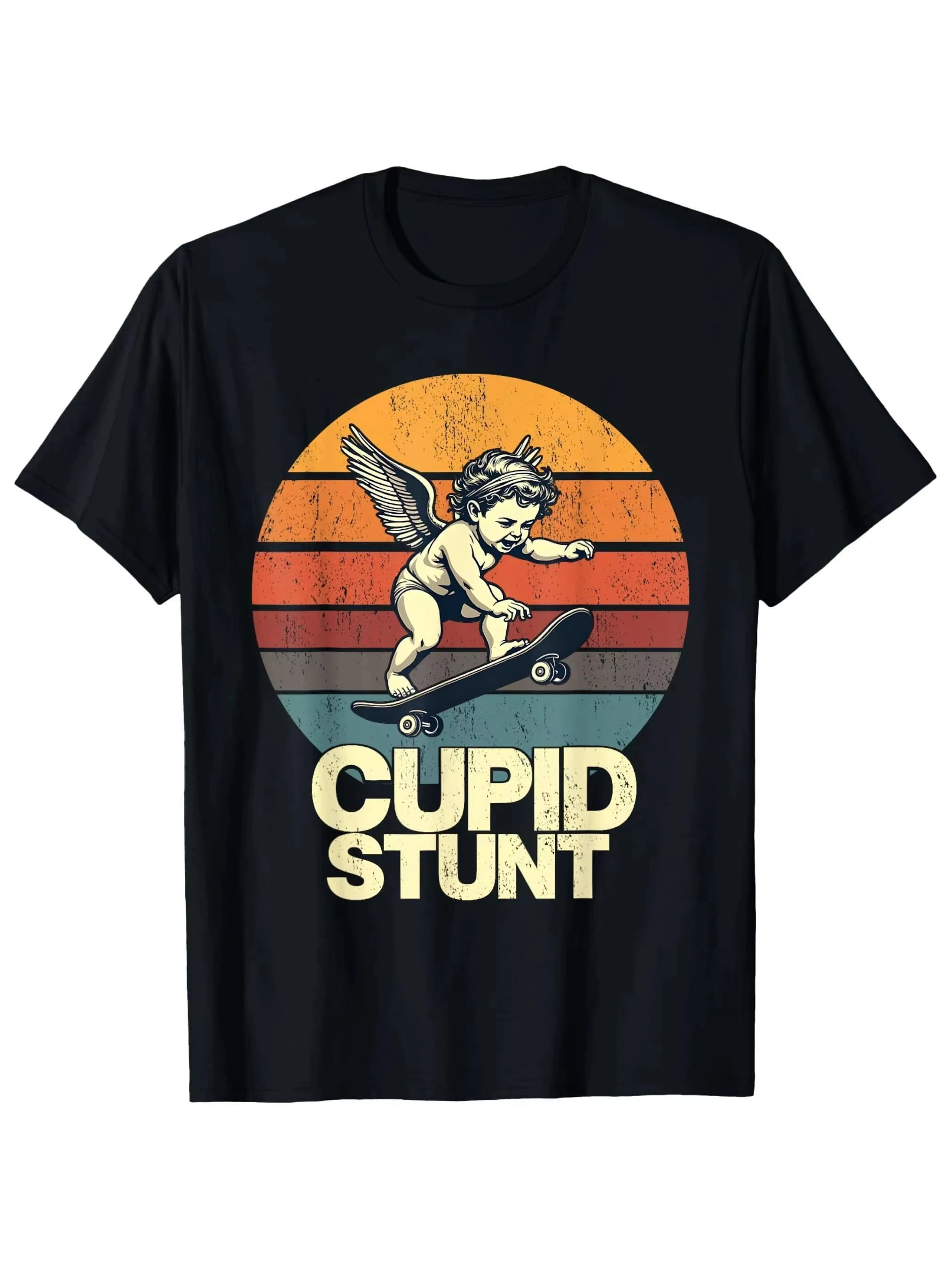 The Latest Men's Pure Cotton T-shirt From Cupid in 2025 Is Comfortable High Quality. It Is Suitable for Beach Travel Parties