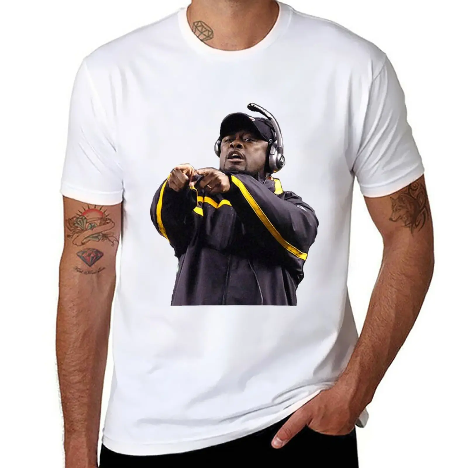 Mike Tomlin T-Shirt cute clothes funnys kawaii clothes t shirts men