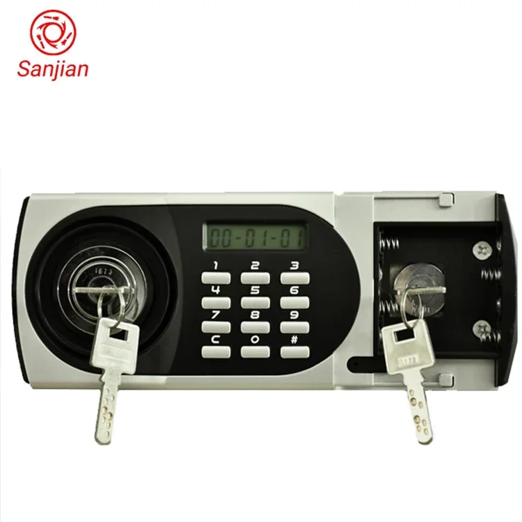 Kotak Aman Penyimpanan Uang Penyimpanan Kantor Elektronik Keamanan Logam Tahan Api