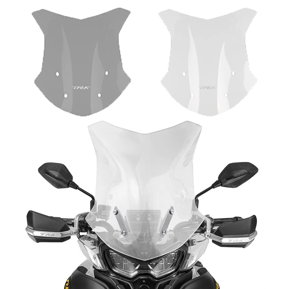 Parabrezza Per Benelli TRK702 TRK702X TRK 702 702X 2023 2024 Frontale Frangivento Deflettore Parabrezza Vento Shield Schermo Spoiler
