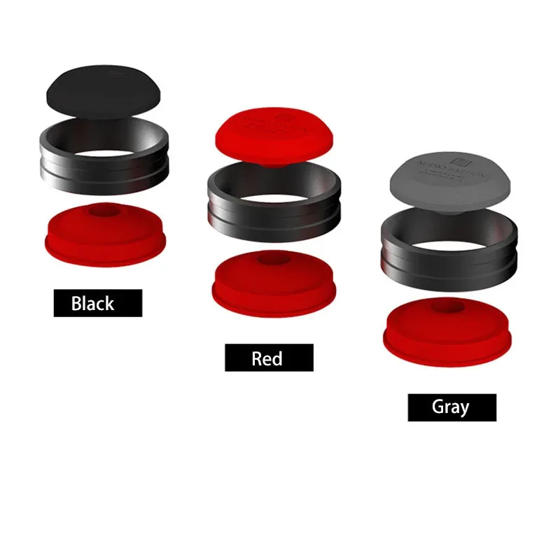 4 pçs alto-falante de áudio pré-amplificador dac portátil anti-choque absorção de alta fidelidade sílica gel pé prego pés almofadas absorção almofada de choque t0252