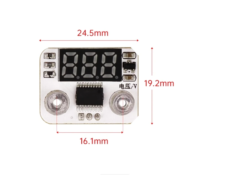 Voltage display/voltage module fast synchronous display sensor