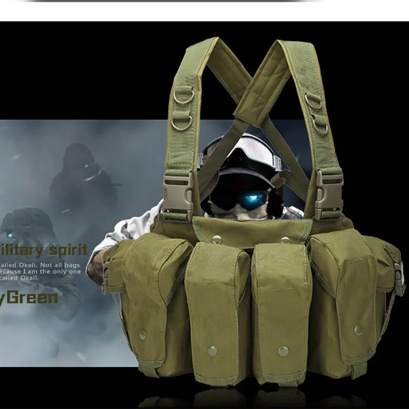 

600D Outdoor Protection Light Tank Top Military Tactical Tank Top Military AK Hunting Equipment Men's Tactical Equipment