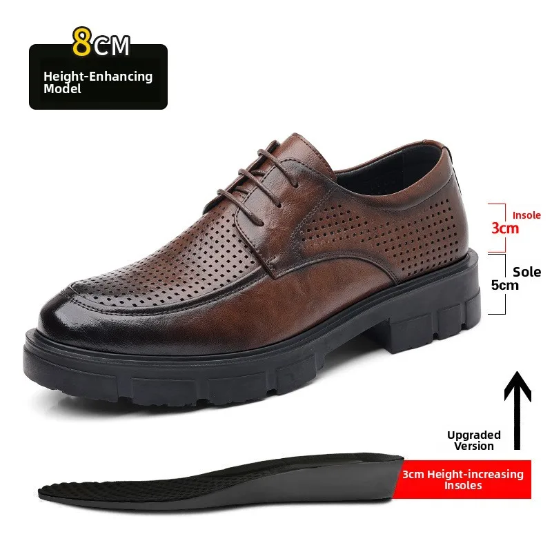 Brown heightening hollow 8cm [z82-1]