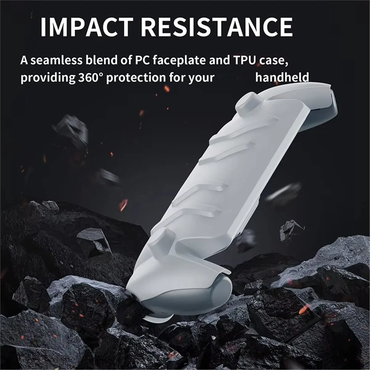 TPU Case with Stand Gaming Console Controller Sleeve Skin Protective Skin Cover Detachable Face Cover for Portal